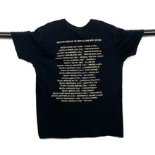 Load image into Gallery viewer, HIDEOUS DIVINITY “Adveniens Over Europe 2018” Technical Brutal Death Metal Band Tour T-Shirt