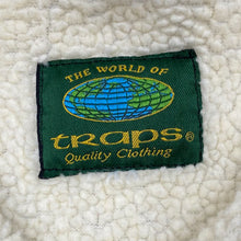 Load image into Gallery viewer, TRAPS Mini Logo Sherpa Teddy Bear Fleece Lined Zip Country Fleece Jacket