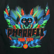 Load image into Gallery viewer, PHARRELL “Tour 2014” Graphic Logo Spellout Rap Hip Hop R&B Music T-Shirt