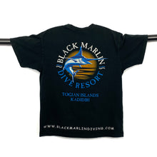 Load image into Gallery viewer, BLACK MARLIN DIVE RESORT “Togian Islands Kadidir” Souvenir Graphic T-Shirt