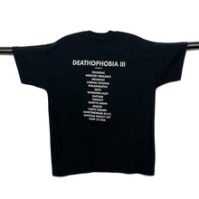 Load image into Gallery viewer, Screen Stars (1995) DEATHOPHOBIA III Death Doom Heavy Metal Compilation Band Single Stitch T-Shirt