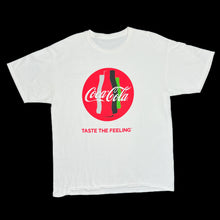 Load image into Gallery viewer, COCA COLA “Taste The Feeling” Drinks Promo Graphic T-Shirt