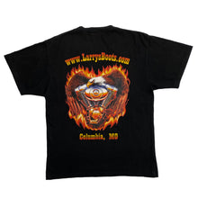 Load image into Gallery viewer, LARRY'S BOOTS "Columbia, MO" Biker Graphic T-Shirt