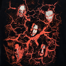 Load image into Gallery viewer, AMORTEZ Graphic Spellout Black Death Heavy Metal Band T-Shirt