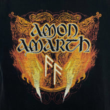 Load image into Gallery viewer, AMON AMARTH Graphic Spellout Melodic Death Metal Band T-Shirt