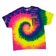 Load image into Gallery viewer, MICHIGAN RACING 2017 “As Real As It Gets” Motorsports Graphic Tie Dye T-Shirt