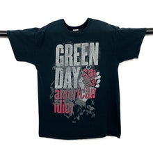 Load image into Gallery viewer, GREEN DAY (2004) “American Idiot” Graphic Spellout Pop Punk Band T-Shirt