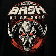 Load image into Gallery viewer, METAL BASH (2010) Graphic Spellout Death Heavy Metal Band Festival T-Shirt