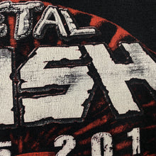 Load image into Gallery viewer, METAL BASH (2010) Graphic Spellout Death Heavy Metal Band Festival T-Shirt