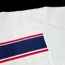 Load image into Gallery viewer, SYCAMORE “American Collection” Colour Block Striped Spellout Graphic T-Shirt