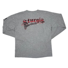 Load image into Gallery viewer, STURGIS (2008) “Ride With Pride” Biker Souvenir Spellout Graphic Long Sleeve T-Shirt