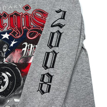 Load image into Gallery viewer, STURGIS (2008) “Ride With Pride” Biker Souvenir Spellout Graphic Long Sleeve T-Shirt