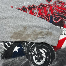 Load image into Gallery viewer, STURGIS (2008) “Ride With Pride” Biker Souvenir Spellout Graphic Long Sleeve T-Shirt