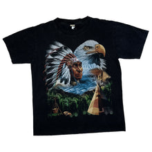 Load image into Gallery viewer, Native American Bald Eagle Nature Animal Wildlife Graphic T-Shirt