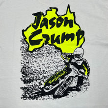 Load image into Gallery viewer, Signed Vintage 90’s Screen Stars JASON CRUMP Motorcycle Speedway Single Stitch Graphic T-Shirt