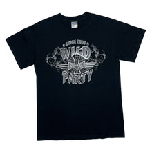 Load image into Gallery viewer, WILD PARTY “Motors & Beach” Biker Souvenir Spellout Graphic T-Shirt
