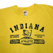 Load image into Gallery viewer, Anvil INDIANA ATHLETIC “Outdoor Rugged” Spellout College Graphic T-Shirt