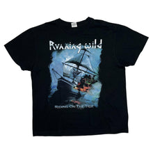 Load image into Gallery viewer, RUNNING WILD “Riding On The Tide” Speed Power Heavy Metal Band T-Shirt