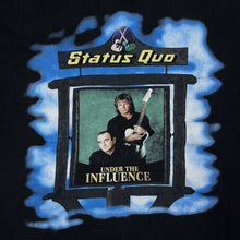 Load image into Gallery viewer, Redwood (1999) STATUS QUO “Under The Influence” UK Tour Rock Band T-Shirt