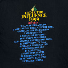 Load image into Gallery viewer, Redwood (1999) STATUS QUO “Under The Influence” UK Tour Rock Band T-Shirt