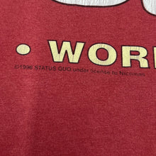 Load image into Gallery viewer, Vintage STATUS QUO (1996) “Can’t Stop World Tour” Pop Rock Band Single Stitch T-Shirt