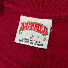 Load image into Gallery viewer, Vintage Nutmeg NFL Washington Redskins Commanders Football Graphic Single Stitch T-Shirt