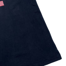 Load image into Gallery viewer, CHAPS RALPH LAUREN Embroidered Flag Logo Spellout Colour Block Ringer T-Shirt
