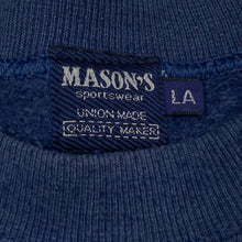 Load image into Gallery viewer, MASON’S SPORTSWEAR Union Made Spellout Graphic Crewneck Sweatshirt
