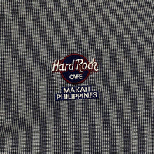 Load image into Gallery viewer, Vintage Hard Rock Cafe “Makati Philippines” Embroidered Souvenir Polo Shirt Top