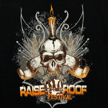 Load image into Gallery viewer, RAISE THE ROOF FESTIVAL (2012) Heavy Metal Music Band Festival Lineup T-Shirt