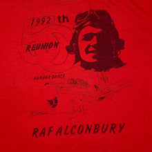 Load image into Gallery viewer, RAF ALCONBURY (1992) “Reunion” USAAF Air Force Military Graphic Single Stitch T-Shirt