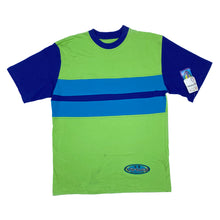 Load image into Gallery viewer, C&A “VIRTUAL GENERATION” Colour Block Multi Coloured T-Shirt