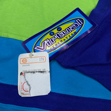 Load image into Gallery viewer, C&A “VIRTUAL GENERATION” Colour Block Multi Coloured T-Shirt