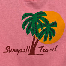 Load image into Gallery viewer, FICTION “Sunspell Travel” Palm Tree Souvenir Graphic Single Stitch T-Shirt
