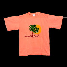 Load image into Gallery viewer, FICTION “Sunspell Travel” Palm Tree Souvenir Graphic Single Stitch T-Shirt