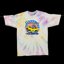 Load image into Gallery viewer, Bayside CAMARO (1975) “Z-28 Rules Ok!” Hot Rod Muscle Car Tie Dye T-Shirt