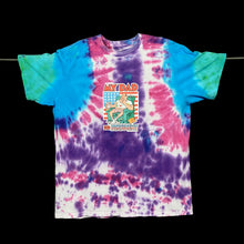 Load image into Gallery viewer, Topps (1988) MY DAD FOR PRESIDENT Cartoon Novelty Tie Dye T-Shirt