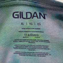 Load image into Gallery viewer, AMERICAN FOOTBALL ALL STARS Graphic Cartoon Spellout Tie Dye T-Shirt