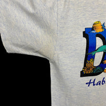 Load image into Gallery viewer, CAL CRU “DIVE” Habitat Curaçao Ocean Wildlife Souvenir Graphic Single Stitch T-Shirt