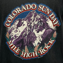 Load image into Gallery viewer, Winterland (1980) COLORADO SUN DAY "Mile High Rock" Single Stitch Band T-Shirt