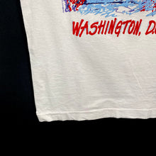 Load image into Gallery viewer, FOTL (1990) “Washington D.C.” Art Style Souvenir Spellout Graphic Single Stitch T-Shirt