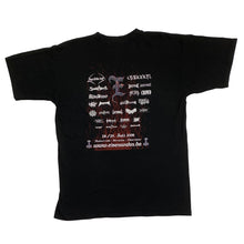 Load image into Gallery viewer, EISENWAHN Festival 2006 Death Black Heavy Metal Music Band Lineup T-Shirt