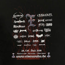 Load image into Gallery viewer, EISENWAHN Festival 2006 Death Black Heavy Metal Music Band Lineup T-Shirt