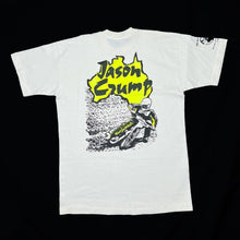 Load image into Gallery viewer, Signed Vintage 90’s Screen Stars JASON CRUMP Motorcycle Speedway Single Stitch Graphic T-Shirt