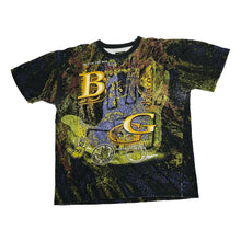 Load image into Gallery viewer, Vintage BODY GLOVE “Out Of The Box Never Look Back” Skater Surfer All-Over Print T-Shirt