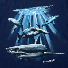 Load image into Gallery viewer, Vintage 90’s ISLAMORADA Shark Ocean Marine Wildlife Souvenir Graphic T-Shirt