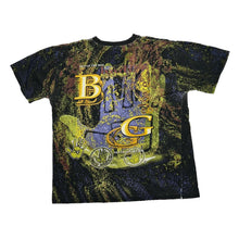 Load image into Gallery viewer, Vintage BODY GLOVE “Out Of The Box Never Look Back” Skater Surfer All-Over Print T-Shirt