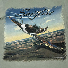 Load image into Gallery viewer, Vintage Hanes Beefy (1997) ALBERTA AVIATION MUSEUM “Spitfire” Long Sleeve T-Shirt
