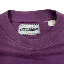 Load image into Gallery viewer, Vintage 90’s SATURDAYS “Explosive Styling” Spellout Graphic Crewneck Sweatshirt