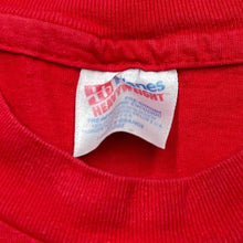 Load image into Gallery viewer, Vintage 90’s Hanes NBA CHICAGO BULLS Spellout Basketball Graphic Single Stitch T-Shirt